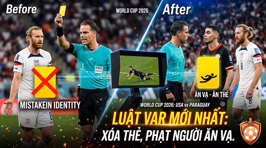 Các Thay Đổi Về VAR Mới Nhất: Mở Rộng Quyền Hạn Và Luật “Nhầm Lẫn Danh Tính”